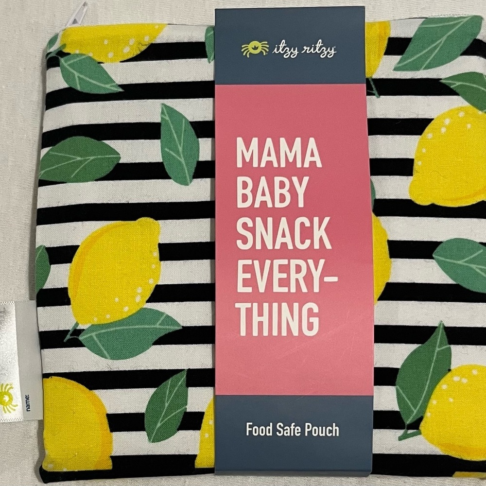 Lemon Itzy Ritzy Snack bag